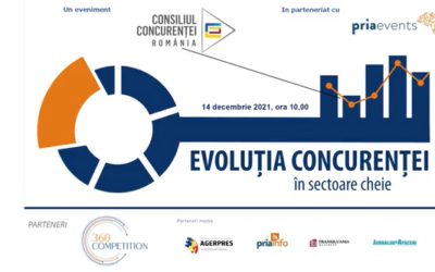 Conferința „Evoluția concurenței în sectoare cheie – 2021″